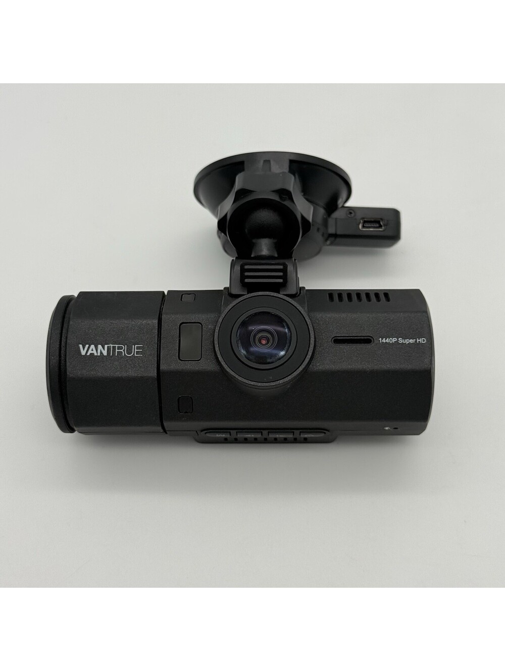 Vantrue N2PRO N2 Pro Uber Dual Dash Camera - Black - For Parts - Missing Suction